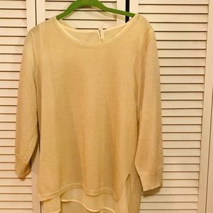 NWOT Tunic Two Layer Top